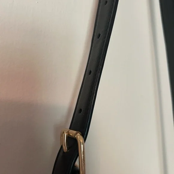 Coach Black Crossbody Bag with Gold Accents - Picture 5 of 8